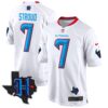 Houston Texans 2024 Texas Patch Game Jersey – All Stitched – White – C.J. Stroud Jersey