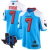 Houston Texans 2024 Texas Patch Game Jersey – All Stitched – Blue Alternate – C.J. Stroud Jersey