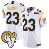 Los Angeles Rams 2024 Gold Vapor Limited Jersey – All Stitched – White – Kyren Williams Jersey