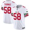 Chiefs Mexico Vapor Limited Jersey – All Stitched – White – Derrick Thomas Jersey