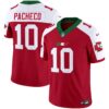 Chiefs Mexico Vapor Limited Jersey – All Stitched – Red Alternate – Isiah Pacheco Jersey