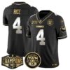 Chiefs 2024 AFC West Division Champions Patch Gold Vapor Limited Jersey – All Stitched – Black Limited – Rashee Rice Jersey
