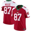 Chiefs Mexico Vapor Limited Jersey – All Stitched – Red Alternate – Travis Kelce Jersey