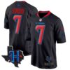 Houston Texans 2024 Texas Patch Game Jersey – All Stitched – Navy Limited – C.J. Stroud Jersey