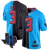 Houston Texans 2024 Texas Patch Game Jersey – All Stitched – Split – Tank Dell Jersey