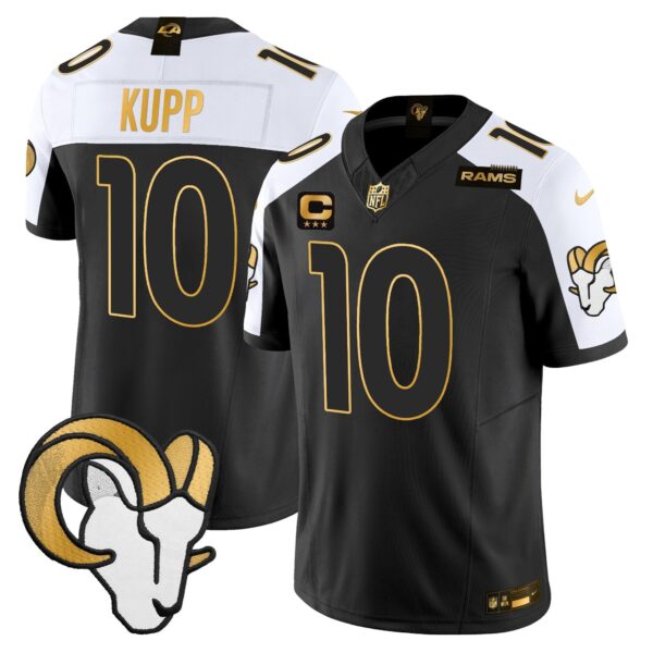 Los Angeles Rams 2024 Gold Vapor Limited Jersey – All Stitched – Alternate – Cooper Kupp Jersey
