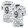 Rams 2024 Salute to Service Vapor Limited Jersey – Arctic Camo – All Stitched – Matthew Stafford Jersey