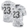 Rams 2024 Salute to Service Vapor Limited Jersey – Arctic Camo – All Stitched – Kyren Williams Jersey
