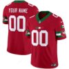 Chiefs Mexico Vapor Limited Custom Jersey – All Stitched – Red Jersey
