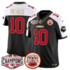Chiefs 2024 AFC West Division Champions Patch Vapor Limited Jersey – All Stitched – Black Alternate – Isiah Pacheco Jersey