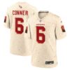 Men's Arizona Cardinals James Conner Nike Natural 2025 Rivalries Collection Game Jersey