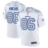 Men's Buffalo Bills Dalton Kincaid Nike White 2025 Rivalries Collection Game Jersey