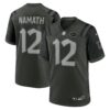 Men's New York Jets Joe Namath Nike Gotham Green 2025 Rivalries Collection Retired Player Game Jersey