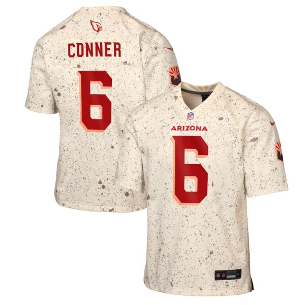Youth Arizona Cardinals James Conner Nike Natural 2025 Rivalries Collection Game Jersey