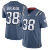Men's New England Patriots Rhamondre Stevenson Nike Storm Blue 2025 Rivalries Collection Limited Jersey