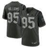 Men's New York Jets Quinnen Williams Nike Gotham Green 2025 Rivalries Collection Game Jersey