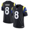 Men's Los Angeles Rams Jared Verse Nike Midnight Blue 2025 Rivalries Collection Limited Jersey