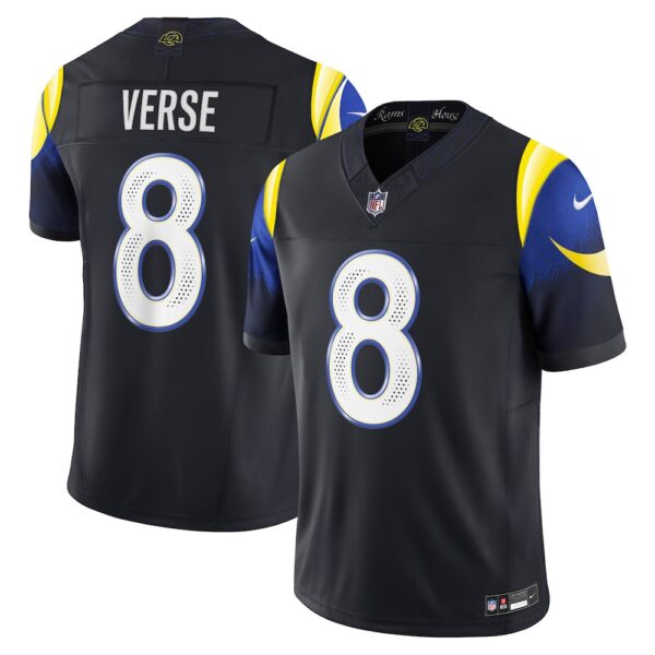 Men's Los Angeles Rams Jared Verse Nike Midnight Blue 2025 Rivalries Collection Limited Jersey