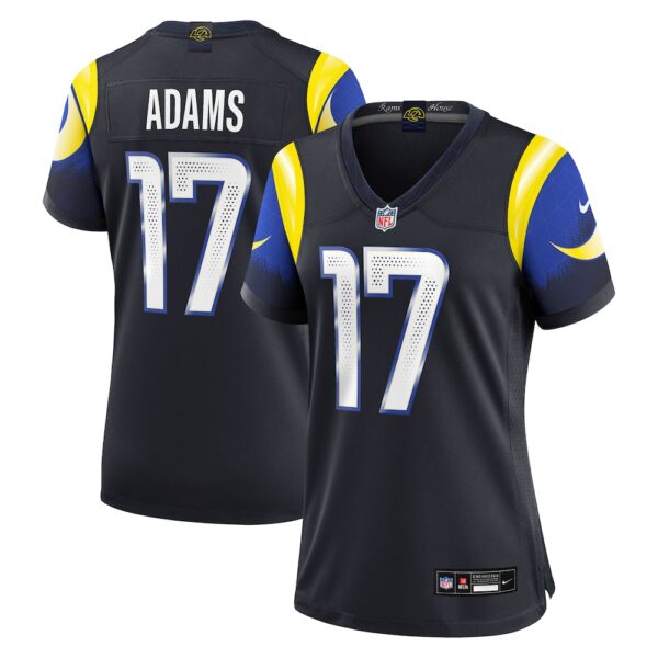 Women's Los Angeles Rams Davante Adams Nike Midnight Blue 2025 Rivalries Collection Game Jersey