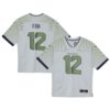 Preschool Seattle Seahawks 12s Nike Wolf Gray 2025 Rivalries Collection Game Jersey