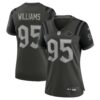 Women's New York Jets Quinnen Williams Nike Gotham Green 2025 Rivalries Collection Game Jersey