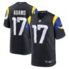 Men's Los Angeles Rams Davante Adams Nike Midnight Blue 2025 Rivalries Collection Game Jersey