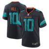 Tyreek Hill Miami Dolphins Nike 2025 Rivalries Collection Game Jersey Pitch Blue