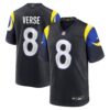 Jared Verse Los Angeles Rams Nike 2025 Rivalries Collection Game Jersey Midnight Blue