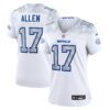 Josh Allen Buffalo Bills Nike Women's 2025 Rivalries Collection Game Jersey White