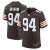 Mason Graham Cleveland Browns Nike 2025 NFL Draft First Round Pick Game Jersey Brown
