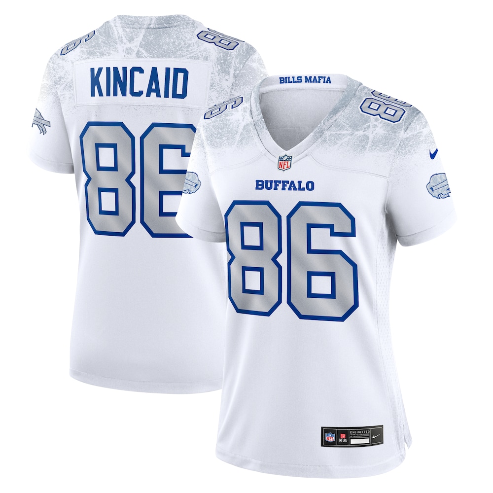 Dalton Kincaid Buffalo Bills Nike Women's 2025 Rivalries Collection Game Jersey White