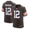 Shedeur Sanders Cleveland Browns Nike 2025 NFL Draft Game Jersey Brown