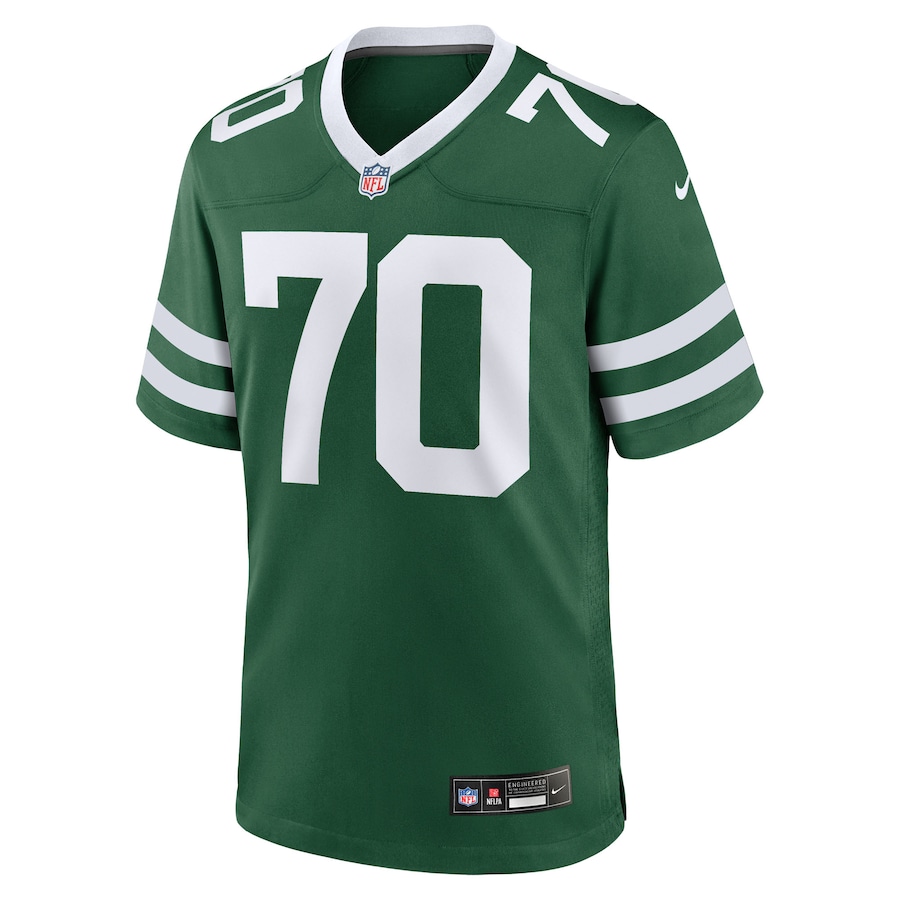 Armand Membou New York Jets Nike 2025 NFL Draft First Round Pick Game Jersey Legacy - Image 2