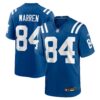 Tyler Warren Indianapolis Colts Nike 2025 NFL Draft First Round Pick Game Jersey Royal