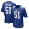 Abdul Carter New York Giants Nike 2025 NFL Draft First Round Pick Game Jersey Royal