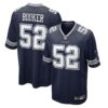 Tyler Booker Dallas Cowboys Nike 2025 NFL Draft First Round Pick Game Jersey Navy