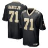 Kelvin Banks Jr. New Orleans Saints Nike 2025 NFL Draft First Round Pick Game Jersey Black