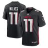 Jalon Walker Atlanta Falcons Nike 2025 NFL Draft First Round Pick Game Jersey Black