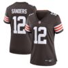 Shedeur Sanders Cleveland Browns Nike Women's 2025 NFL Draft Game Jersey Brown