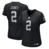 Ashton Jeanty Las Vegas Raiders Nike Women's 2025 NFL Draft First Round Pick Team Game Jersey Black