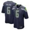 Jalen Milroe Seattle Seahawks Nike 2025 NFL Draft Game Jersey College Navy