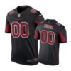 Arizona Cardinals # Custom Nike color rush Black Jersey