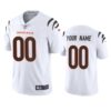 Bengals Custom Vapor Limited White Jersey Men’s