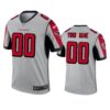 Atlanta Falcons Custom Silver Inverted Legend Jersey