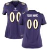 Baltimore Ravens Nike Women’s Custom Game Jersey – Purple