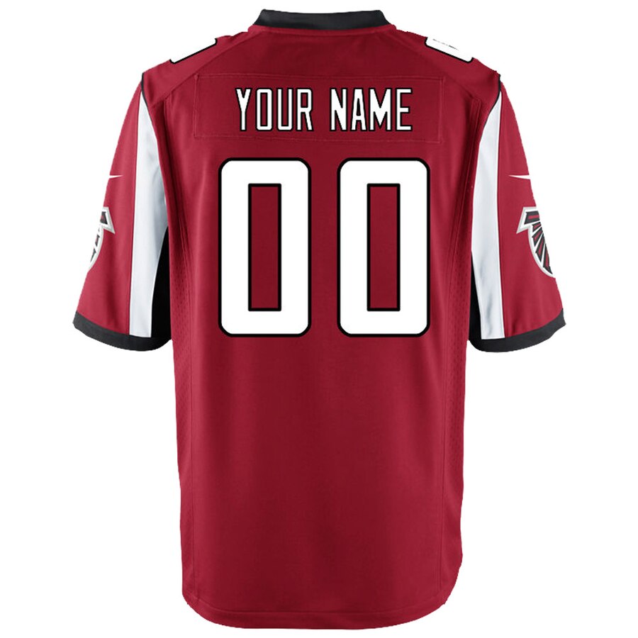 Atlanta Falcons Nike Youth Custom Game Jersey – Red - Image 3