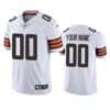 Browns Custom Vapor Limited White Jersey Men’s