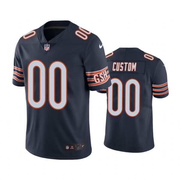 Chicago Bears Custom Navy Nike Color Rush Limited jersey