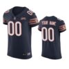 Chicago Bears Custom Navy 100th Season Vapor Elite Jersey