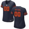 Chicago Bears Nike Women’s Custom Throwback Game Jersey – Navy